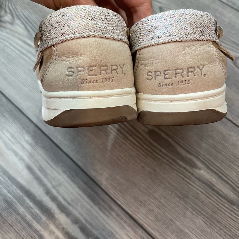 Sperry Boat Shoe Sparkly Shoes Women's Size 8.5 EUC Sparkly Women’s Shoes - Picture 7 of 8